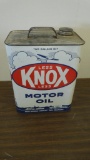 Knox Motor Oil Can