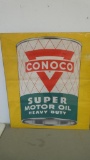1955 Conoco Advertising Poster