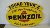 1965 Pennzoil Sign