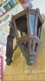 Large Cast Iron Vintage City Gas Lamp Post Light