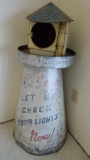 Metal Lighthouse Station Headlight Adjustment Stand