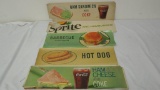 1950's POS Store Display Inserts