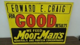 MoorMan's Feed Sign