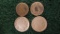 1913 var. 1 Buffalo nickel, 1938 to date nickel, 1886 dime, 1857 dime