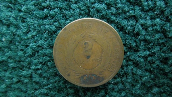 1867 2 cent