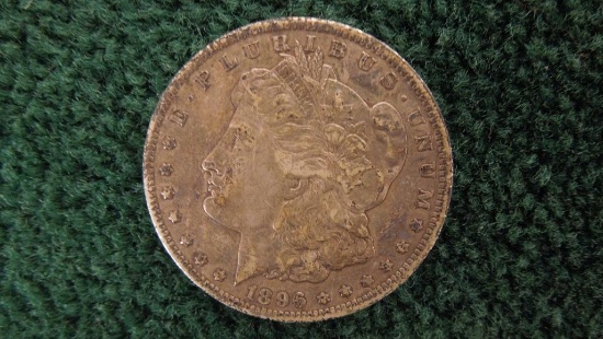 1896 O Morgan Silver Dollar