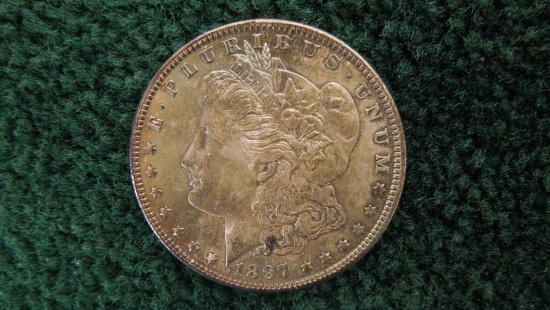 1897 Morgan Silver Dollar