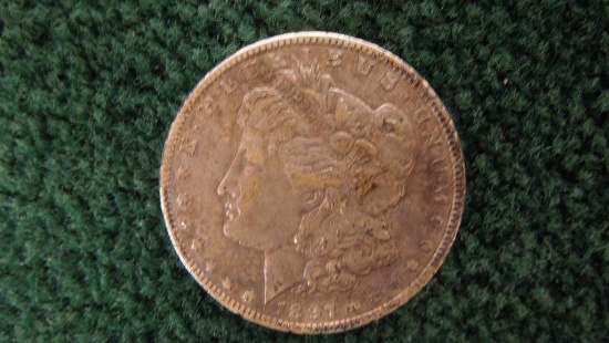 1897 O Morgan Silver Dollar