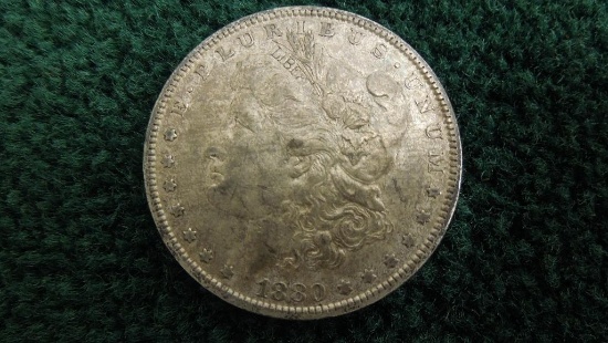 1880 O Morgan Silver Dollar