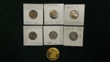 (6) Nickels and (1) token