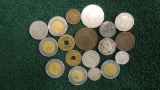 (18) misc. Foreign Coins