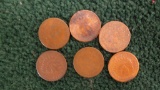 (6) Indian Head Penny