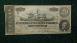 Confederate 20 Dollar Bill