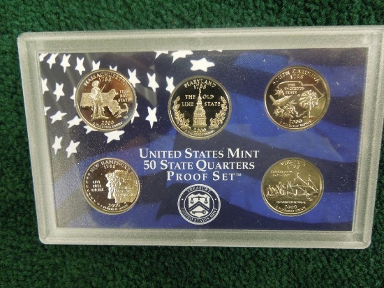 2000 State Quarters Proof Set