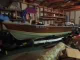 Crestliner Fish Hawk 16 foot Boat
