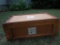 oak frame musical instrument shipping box