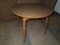 Small wooden & Formica round dining table