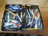 Tons of Pens and Pocket Knives