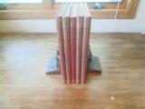 Scribner Radio Music Library Books w/ Horse Book Ends