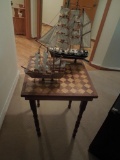 Game table with (2) ships