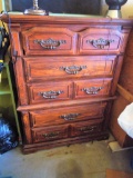 5 drawer wooden chest