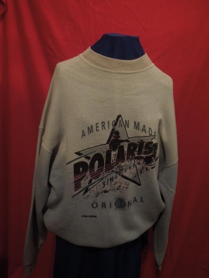 (2) Polaris Sweatshirts