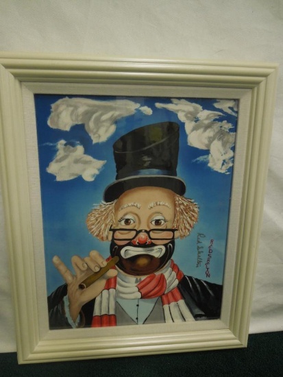 "Another Day" Artwork Signed by Red Skelton