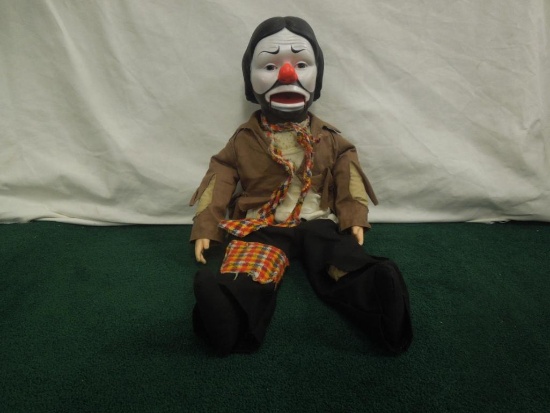 Ventriloquist Clown