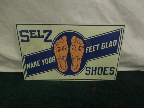 Selz Shoes Advertisement Sign
