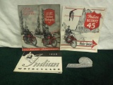 Early Indian Motorcycles store literature