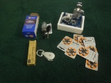 Button Batteries, Pocket Knife, Lock/Key, Sm. Pulley, Lentar Splicer