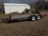 18 ft. 2002 Elite flatbed trailer