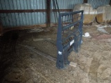 Heavy duty Bobcat pallet fork attach 2012