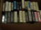 8 track tapes, magazines, books