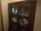 China Hutch with glass shelves, glass doors, lights