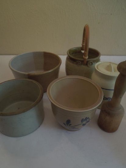 6 pc pottery