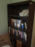 Book shelf with books