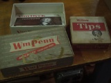 Old empty cigar boxes