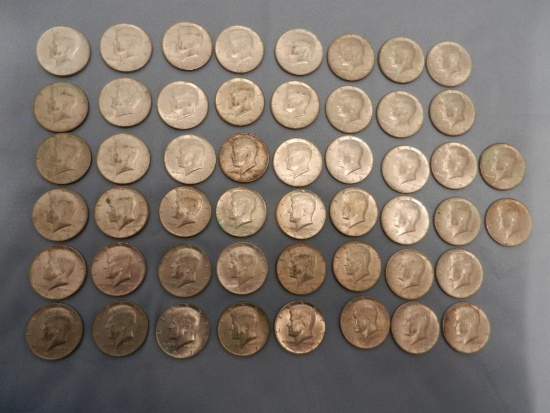 (50) Half Dollars 1964-69