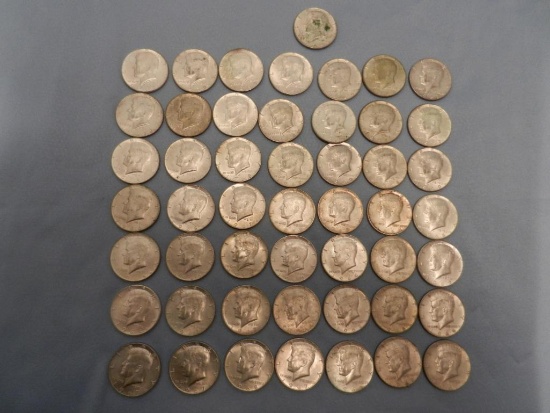 (50) Half Dollars 1964-69
