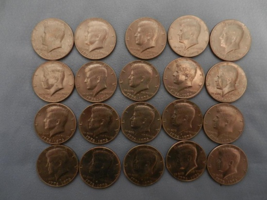 (20) Kennedy Half 1776-1976