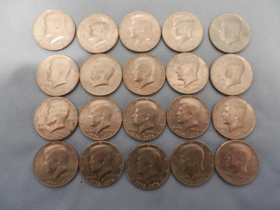 (20) Kennedy Half 1776-1976
