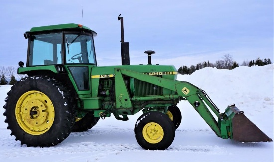 1978 John Deere 4240 Tractor with 158 Loader