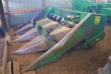 John Deere 444 Combine 4 row wide adjustable 36 inch Corn Head