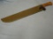 Zip Brand wooden handled machete made in Sheffield, England