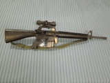 Olympic Arms Model Car-AR Colt AR15 (clip) .223/5.56 with scope