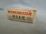Winchester 40 S&W ammo