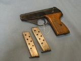 WW2 Nazi Proofed Eagle Police Model HSC Semi Auto Pistol with Nazi Proof Holster