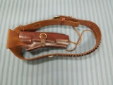 Leather Western Holster/Ammo Belt