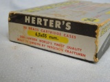 Assorted Herters and Norma 6.5x55mm ammunition